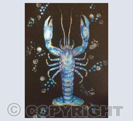 Blue lobster 