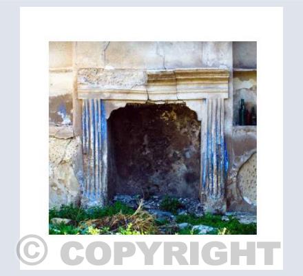 Rustic Fireplace