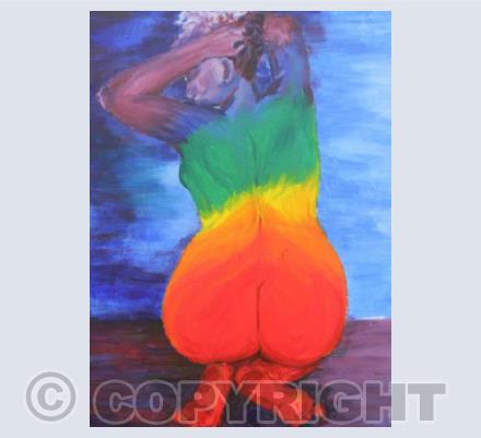 Don't turn Your back on a colourful life