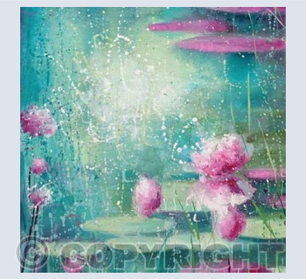 Tranquil Water - Greetings Card