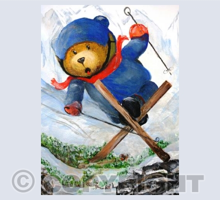 Adventures of Ted (Skiing)