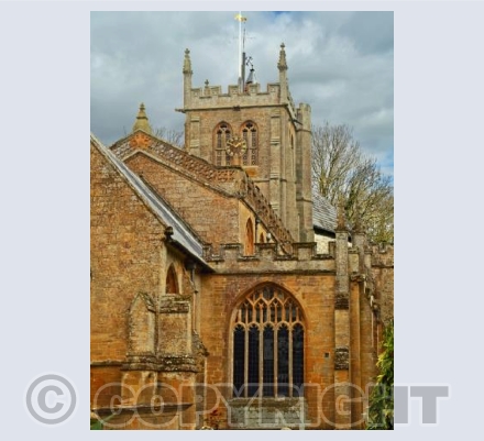 All Saints Church in Martock