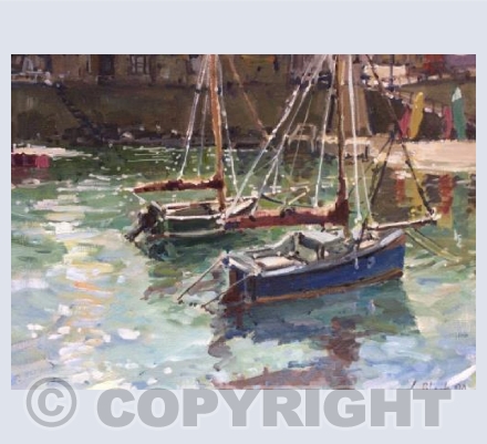 Two Boats in Mousehole