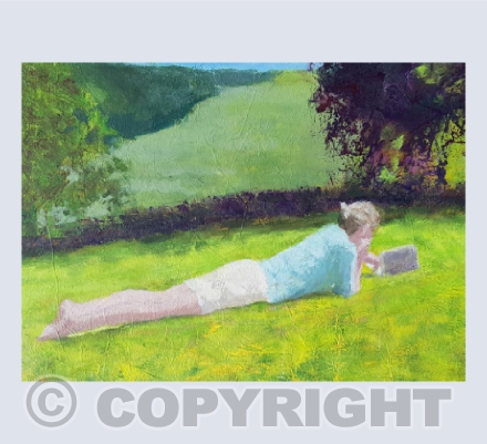 Reading in the Garden