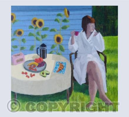 Breakfast in the Garden