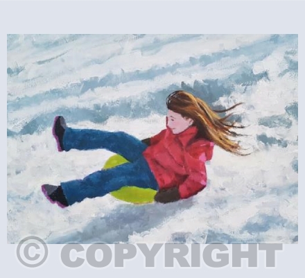 The Girl on the Sledge