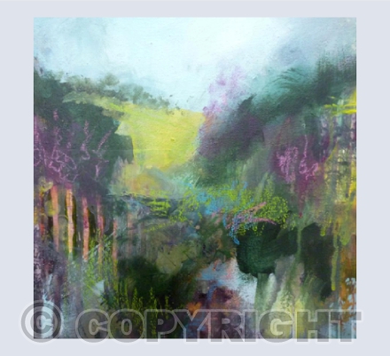 Landscape with Foxgloves