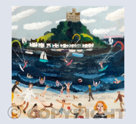 Kite Surfing In The Bay