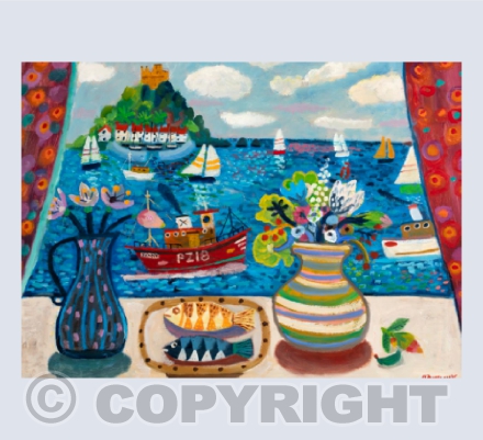 View From A Window St Michaels Mount