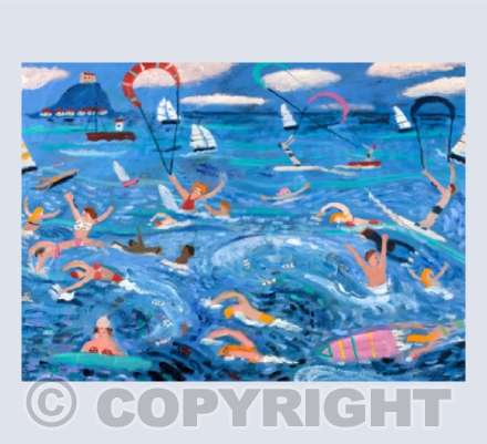 Swimming Party at the Mount