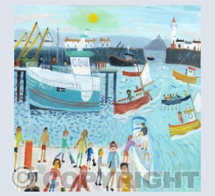 Summer Morning. Newlyn