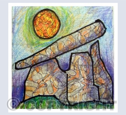 Sketch - Trethevy Quoit