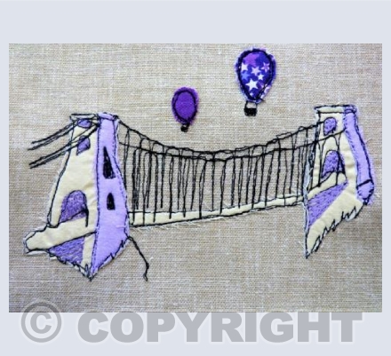 Bristol Suspension Bridge Textile