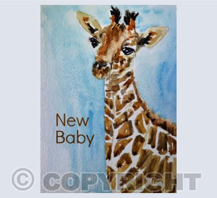 New baby giraffe