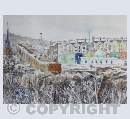 Totterdown in Snow