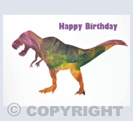 Birthday T Rex