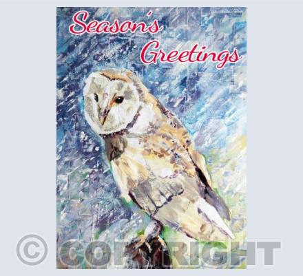 Winter owl