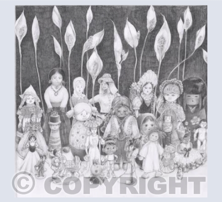 Holding the Peace (lilies)