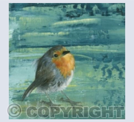 Robin in Oil -1