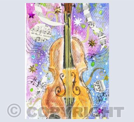 'Violin study No.2'