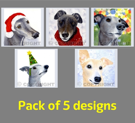 Christmas Greyhounds