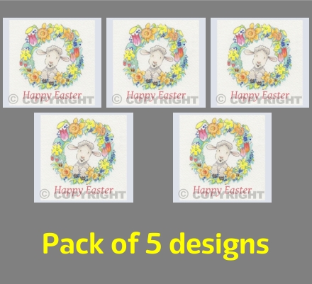 Happy Easter - Spring Garland