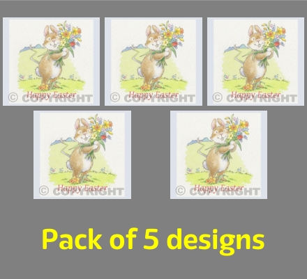 Happy Easter - Happy Bunny