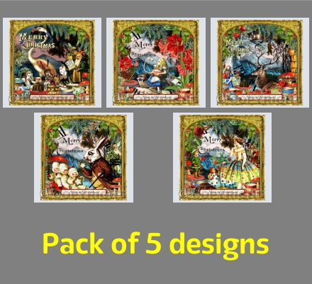 Alice in Winterland Christmas Cards