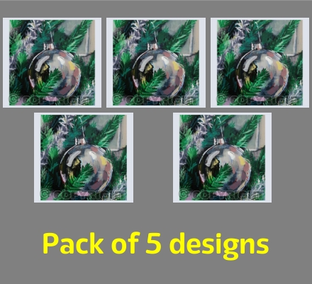 Christmas - Glass Bauble pack
