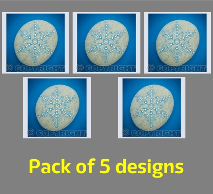 Icy Crystal 5 card pack