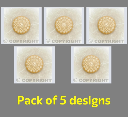 Serene Light 5 card pack