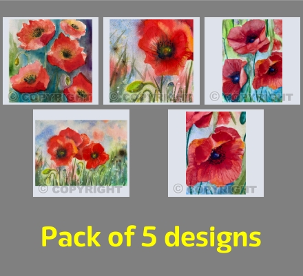 Poppies pack 1