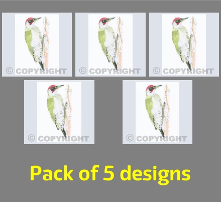 The Triumphant Green Woodpecker