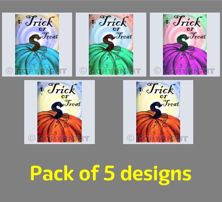 Trick or Treat pumpkin pack 