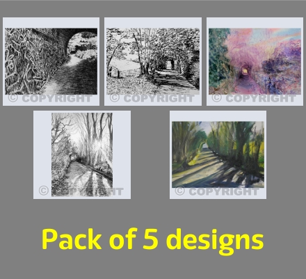 Paths - Drawings and Paintings