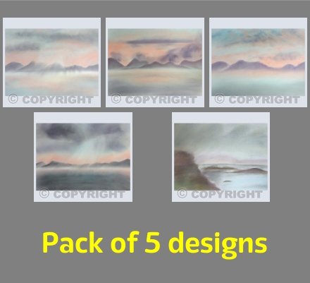 Pastel Landscapes from the Isle of Skye