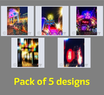 Neon London Christmas 