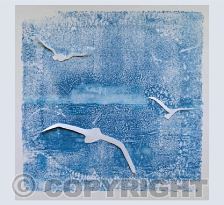 Sea and Gulls