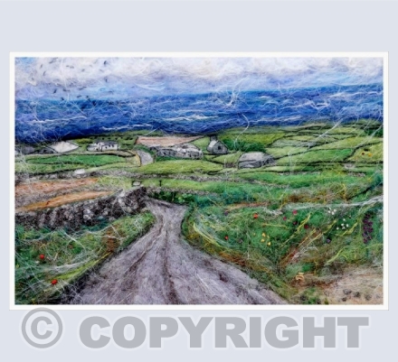 Cornish Landscapes - feltings