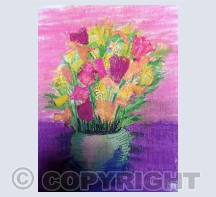 Floral Stitched Sketches