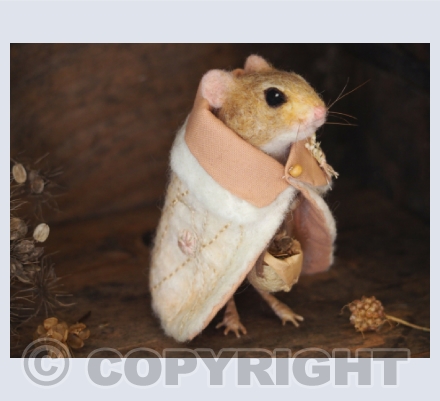 Needle felted creatures