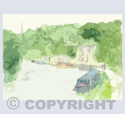 Widcombe Canal Bath