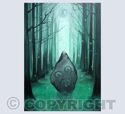 Mystical Animals, Hares, Moons and Landscapes
