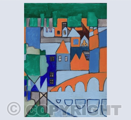 Townscapes and strange architecture 