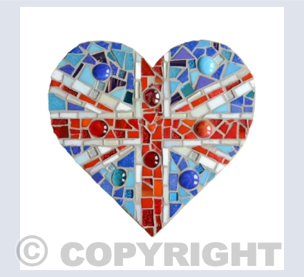 Mosaic Hearts